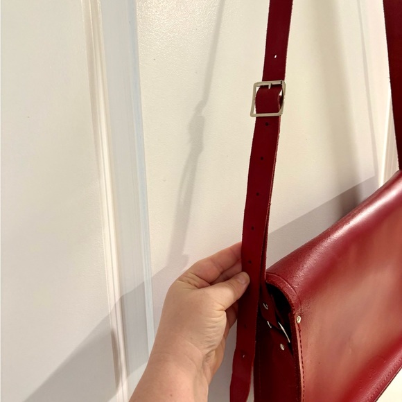 The Cambridge Satchel Company Cherry Red Satchel - Picture 9 of 11